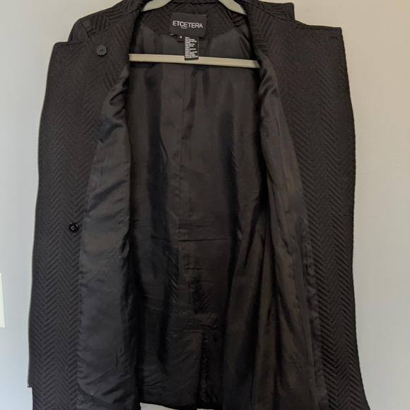 Etcetera formal winter jacket sz 4 - Picture 6 of 8
